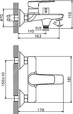 Смеситель Haiba HB60563