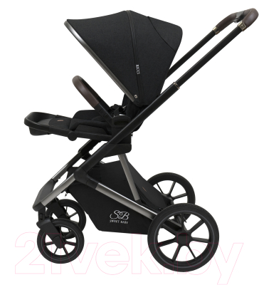 Изображение товара Детская универсальная коляска Sweet Baby Ricci 2 в 1 (черный)