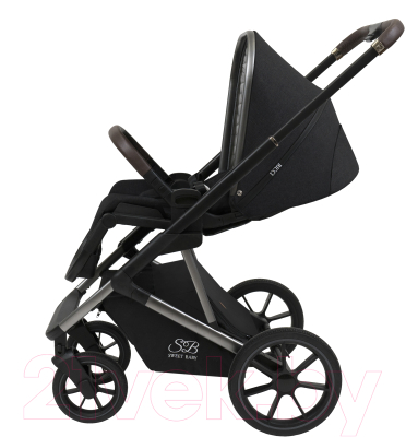 Изображение товара Детская универсальная коляска Sweet Baby Ricci 2 в 1 (черный)
