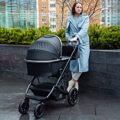 Изображение товара Детская универсальная коляска Sweet Baby Ricci 2 в 1 (черный)