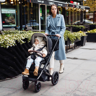 Изображение товара Детская универсальная коляска Sweet Baby Ricci 2 в 1 (черный)