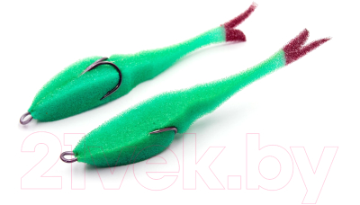 Изображение товара Мягкая приманка Yaman Devious Minnow на двойнике 105мм / Y-DM105-11 (11, 5шт)