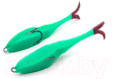 Изображение товара Мягкая приманка Yaman Devious Minnow на двойнике 105мм / Y-DM105-11 (11, 5шт)