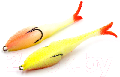 Изображение товара Мягкая приманка Yaman Devious Minnow на двойнике 105мм / Y-DM105-16 (16 UV, 5шт)