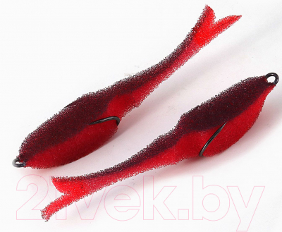 Изображение товара Мягкая приманка Yaman Devious Minnow на двойнике 105мм / Y-DM105-24 (24 UV, 5шт)