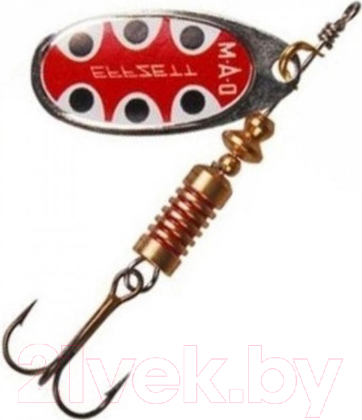 Блесна DAM FZ Standard Spinner 5 S / 5131405 (серебристый/черный)