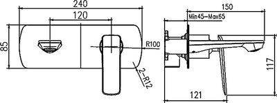 Смеситель Haiba HB80548-8