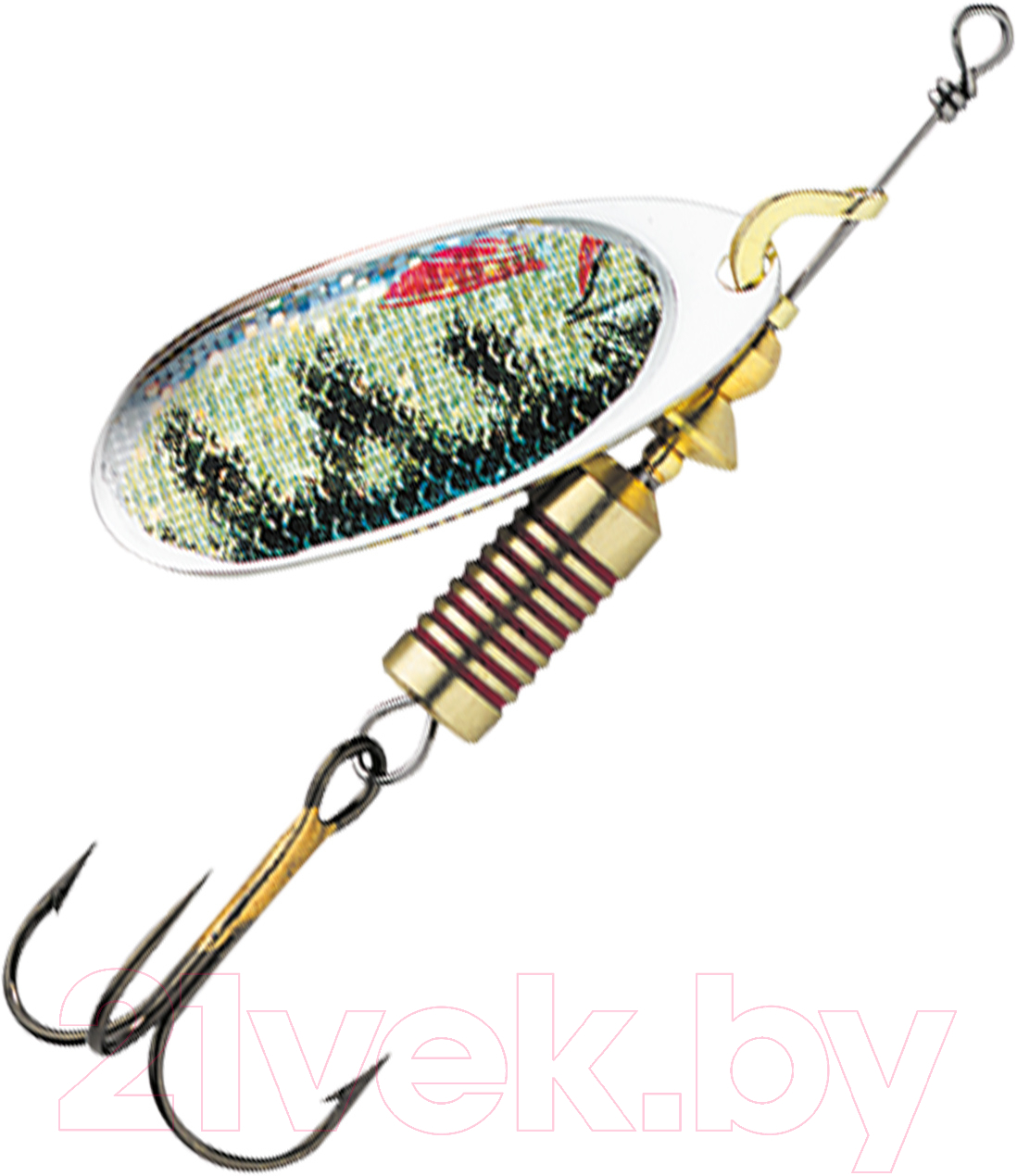 Блесна DAM FZ Nature 3D Spinner 1 S / 5130503 (Perch)