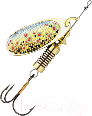Блесна DAM FZ Nature 3D Spinner 5 S / 5130012 (Brown Trout)