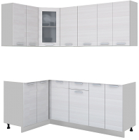 

Готовая кухня Интерлиния, Мила 12x20 без столешницы