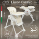 Миниатюра изображения товара Стульчик для кормления Sweet Baby Luxor Classic (кремовый)