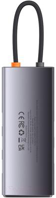 USB-хаб Baseus Metal Gleam Series 6-in-1 (серый)