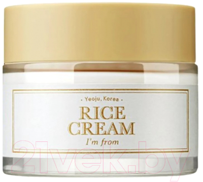 Крем для лица I'm From Rice Cream Питательный смягчающий с экстрактом риса (50г)