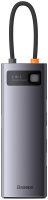 USB-хаб Baseus Metal Gleam Series 8-in-1 / WKWG050013 (серый) - 