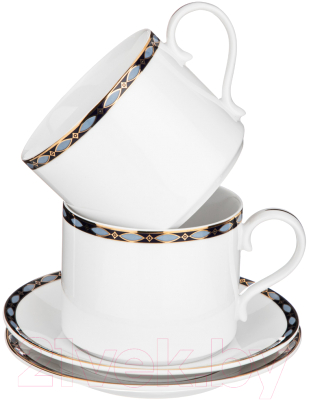 Набор для чая/кофе Lefard Glamour / 590-464 (синий)