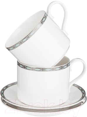 Набор для чая/кофе Lefard Glamour / 590-467 (голубой)