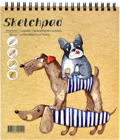 

Скетчбук Феникс+, Смешные собаки / 61240