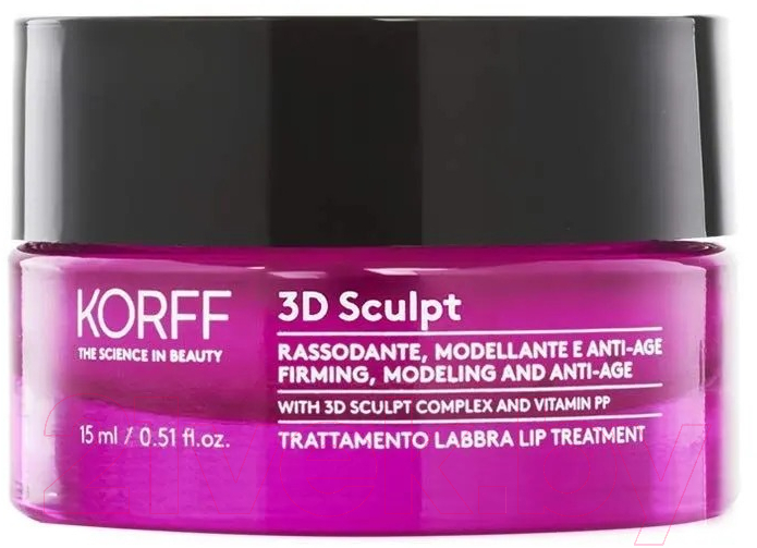 Бальзам для губ KORFF 3D Sculpt Firming Modeling And Anti-Age Lip Treatment