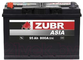 Автомобильный аккумулятор Zubr Ultra Asia L+ (95 А/ч)