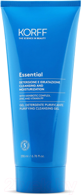 Гель для умывания KORFF Essential Cleansing And Moisturization Purifying Cleansing Gel  (200мл)