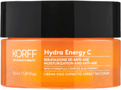 Крем для лица KORFF Hydra Energy C Moisturization And Anti-Age Sorbet Face Cream (50мл)