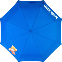 Зонт складной Moschino 8080-OCF Gift Bear Blue - 