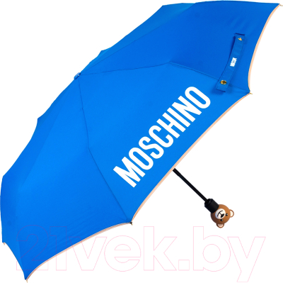 Зонт складной Moschino 8080-OCF Gift Bear Blue