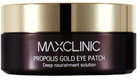 Патчи под глаза Maxclinic Propolis Eye Patch гидрогелевые с прополисом и частичками золота (60шт) - 