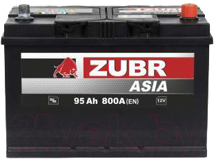 Автомобильный аккумулятор Zubr Ultra Asia R+ (95 А/ч)
