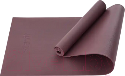 Коврик для йоги и фитнеса Starfit FM-103 PVC HD (183x61x0.6см, горячий шоколад)