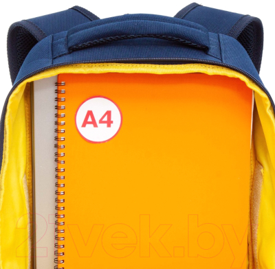 Школьный рюкзак Grizzly RAw-397-3 (синий)