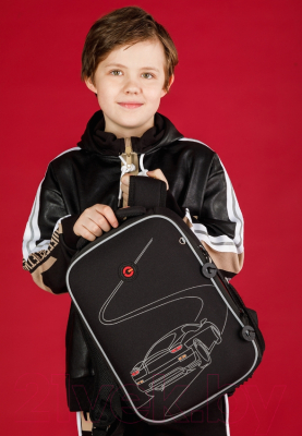 Школьный рюкзак Grizzly RAw-397-5 (черный)
