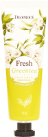 Крем для рук Deoproce Fresh Green Tea Perfumed Hand Cream (50г) - 