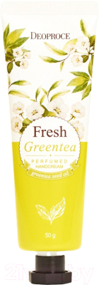 Крем для рук Deoproce Fresh Green Tea Perfumed Hand Cream (50г)