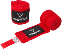 Боксерские бинты Insane Cobra / IN22-HW201 (2.5м, красный) - 