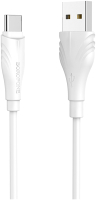Кабель Borofone BX18 Type-C (2м, белый) -
