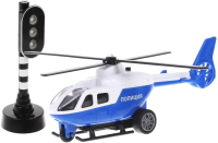 Вертолет игрушечный Пламенный мотор Полиция / 870850 - 