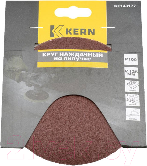 Набор шлифлистов Kern KE143177 (5шт)