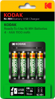 Зарядное устройство для аккумуляторов Kodak USB Overnight Charger / Б0056004 - 