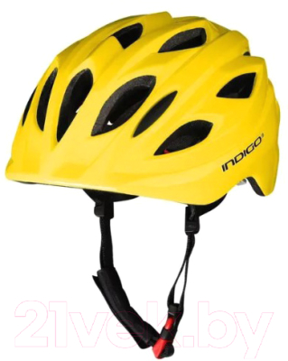 Защитный шлем Indigo IN073 (р-р 51-55, желтый)