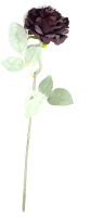 Искусственное растение Артфлора Роза / 110041 (пурпурный) - 
