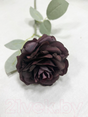 Искусственное растение Артфлора Роза / 110041 (пурпурный)