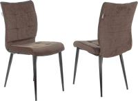 Набор стульев Бюрократ KF-4 (2шт, коричневый Light 10) - 