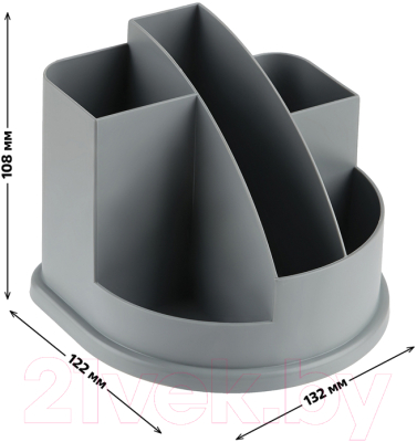 Органайзер настольный Стамм Авангард / ОР51 (серый)