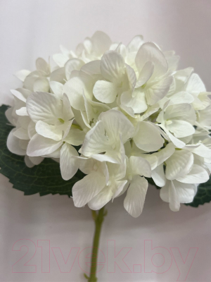 Искусственный цветок Артфлора Гортензия / 110033 (белый)