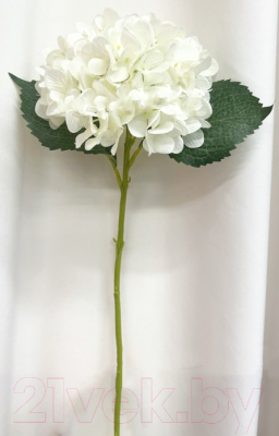 Искусственный цветок Артфлора Гортензия / 110033 (белый)