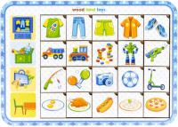 

Развивающий игровой набор WoodLand Toys, Досочки ассоциации для мальчиков / 093108