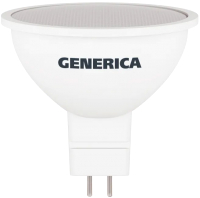 

Лампа Generica, MR16 8Вт Софит 3000К GU5.3 230В / LL-MR16-08-230-30-GU5-G