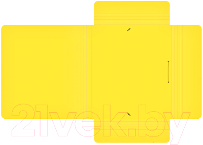 Папка для бумаг Berlingo Soft Touch / FB4_A4984 (желтый)