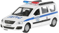 Автомобиль игрушечный Технопарк Lada Largus Полиция / SB-16-47-P(W)-WB - 